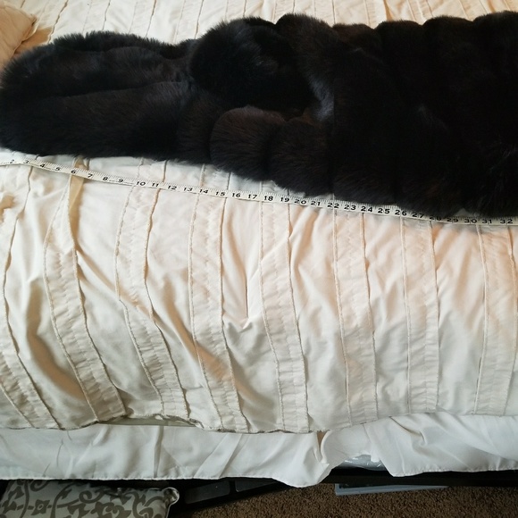 SOLD OUT:  Hooded Fur vest - Picture 5 of 6